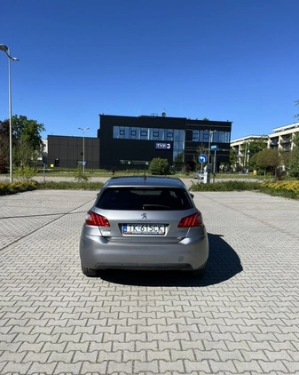 Peugeot 308 cena 37300 przebieg: 198986, rok produkcji 2014 z Kielce małe 106